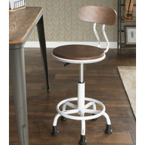 Industrial desk best sale chair no wheels